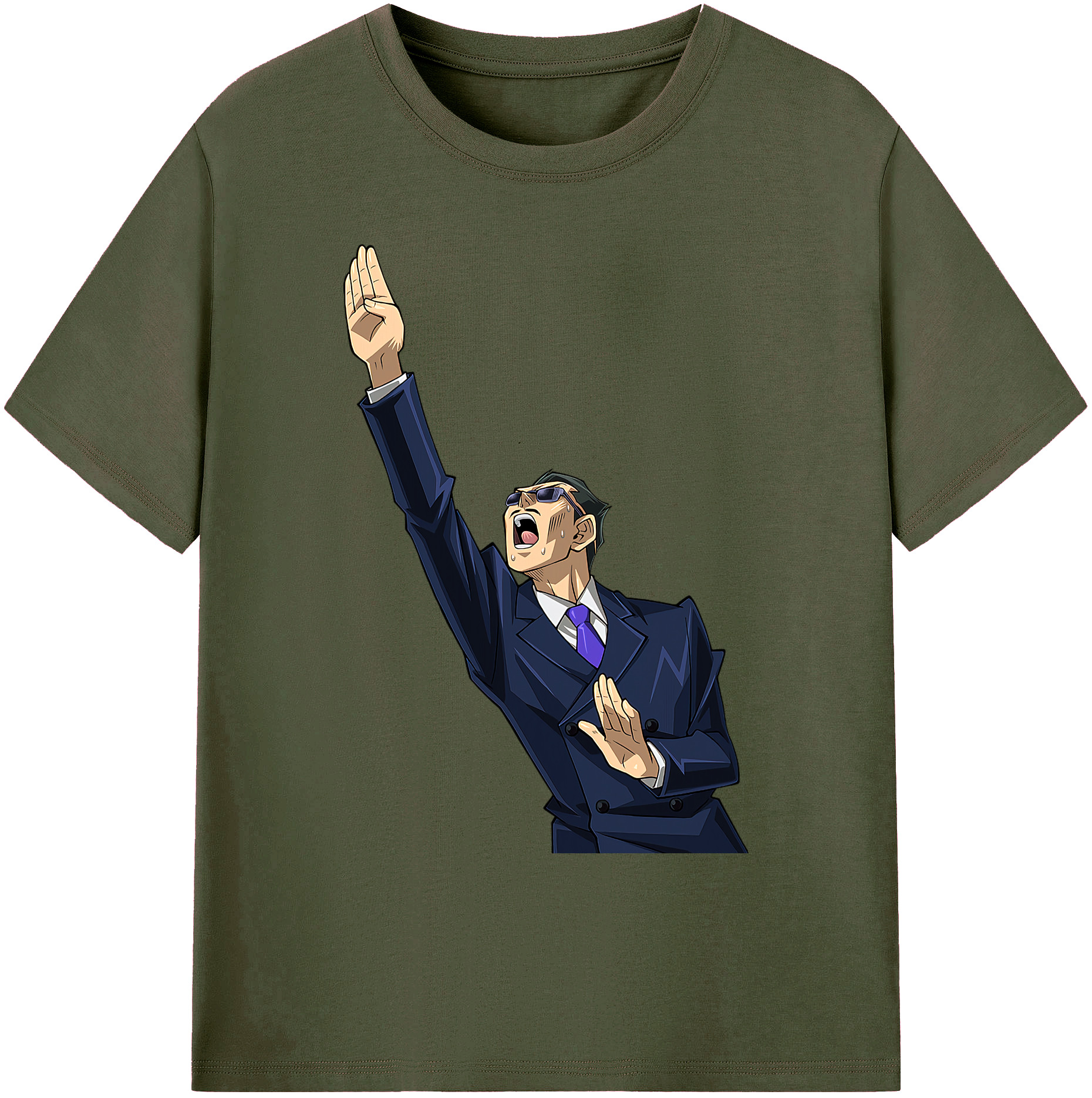 （画像用） 遊☆戯☆王 Yu-Gi-Oh! 綿100％ メンズ半袖Tシャツ｜肌触りやわらか＆通気性
